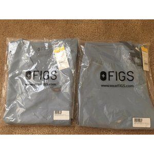 FIGS women's scrub set - Dusty Blue - NWT, Small